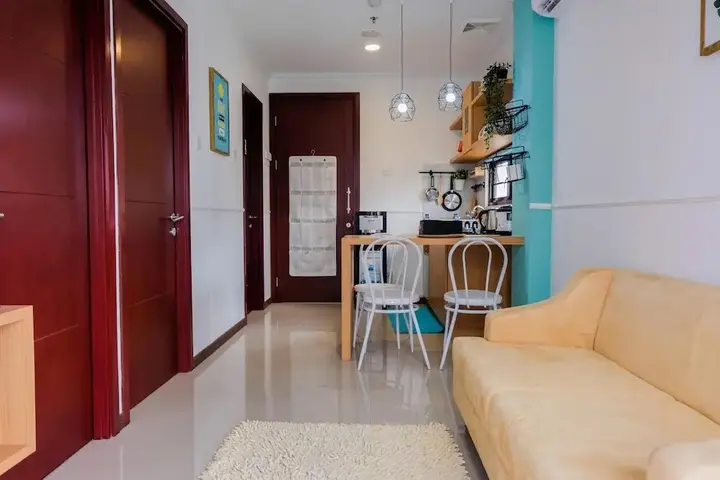 Legok: Minimalist 2BR at Asatti Apartment