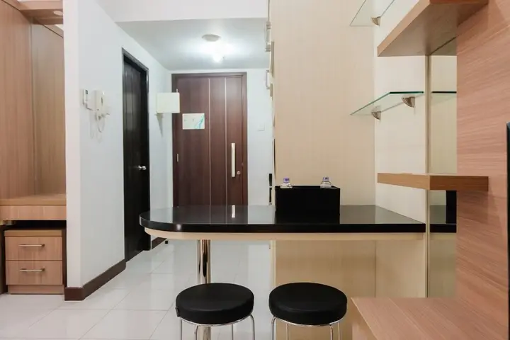 Cozy with City View Studio at Scientia Apartment — фото 5