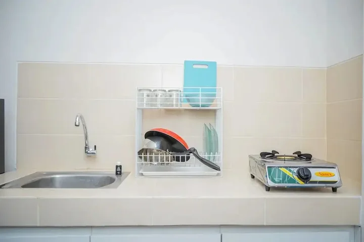 Legok: Simply Furnished and Cozy Living Studio @ Saveria Apartment