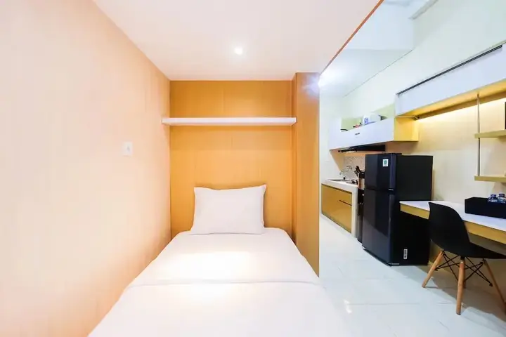 Fully Furnished Studio With Comfortable Design Dave Apartment — фото 3