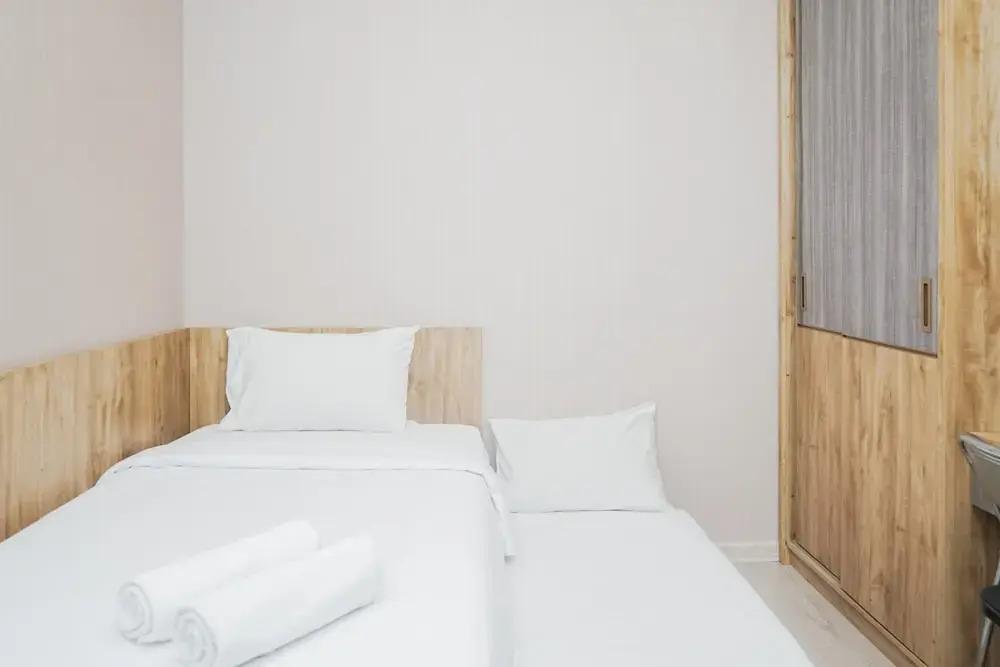 Legok: Cozy and New 2BR at Marigold Nava Park Apartment