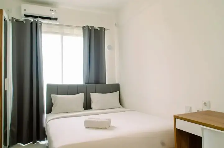 Fully Furnished With Cozy Design Studio Sky House Bsd Apartment — фото 1