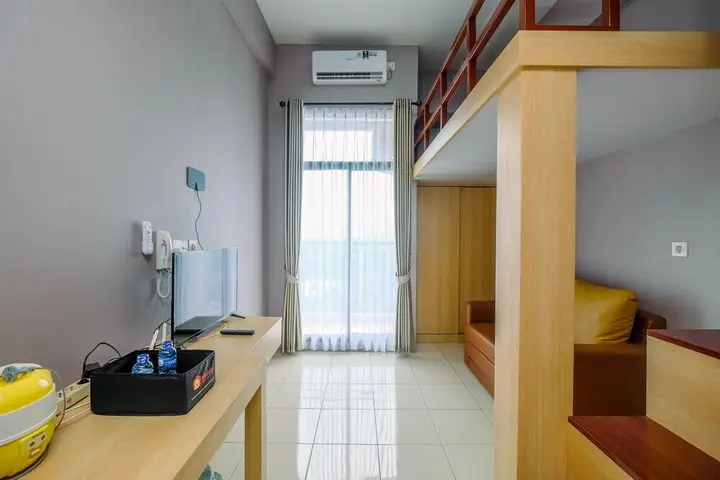 Comfortable And Cozy Studio Room At Dave Apartment — фото 4