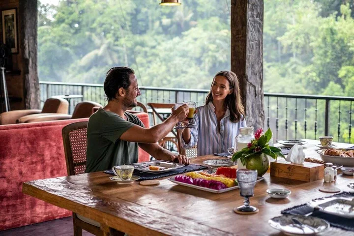 Убуд: Exceptional 9BR Incredible Jungle View, River Access