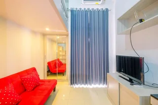 Депок: Comfortable and Cozy Living Studio Room at Dave Apartment