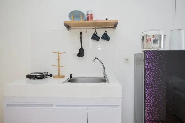 Scenic Studio Apartment With Foldable Single Bed At M-Town Residence — фото 6