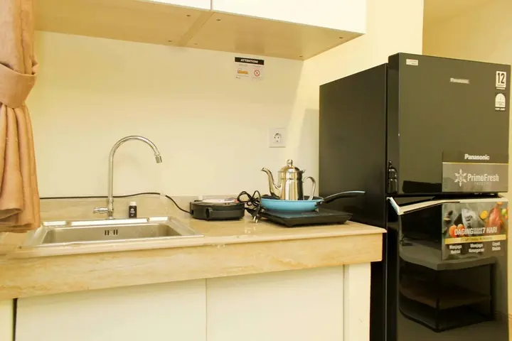 Сибату: Comfortable and Serene Design 2BR at Meikarta Apartment