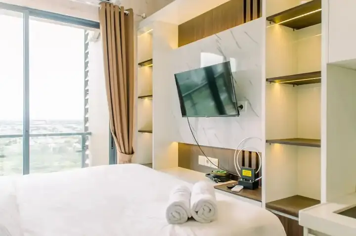 Modern and Cozy Studio at Sky House BSD Apartment — фото 2