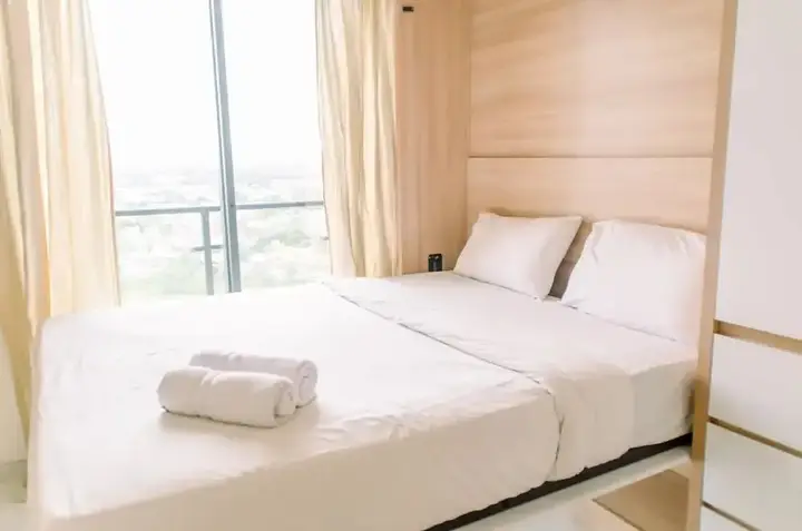 Cozy and Minimalist Studio at Sky House BSD Apartment — фото 1