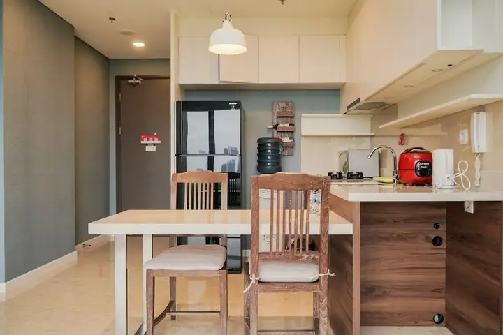 Minimalist 1Br With Study Room At Marigold Nava Park Apartment — фото 5