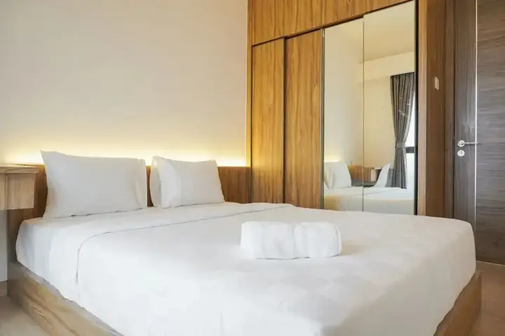 Fully Furnished With Comfortable Design 2Br Sky House Apartment Bsd — фото 2