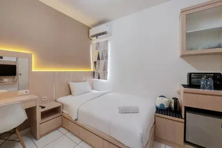Тангеранг: Cozy And Minimalist Studio (No Kitchen) At Aeropolis Apartment