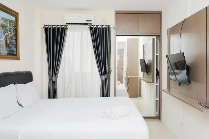 Homey and Comfact Studio at Medina Apartment — фото 3