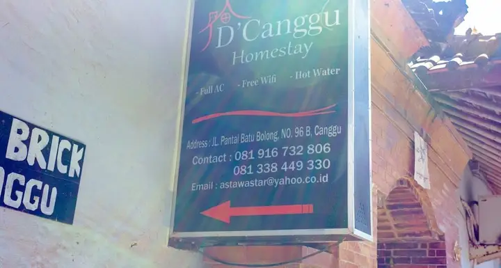 D'Canggu Homestay — фото 1