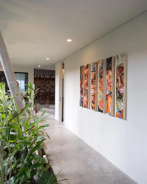 Керобокан: Stunning Architecture 5BR Bamboo With Tropical Pool Villa in Umalas