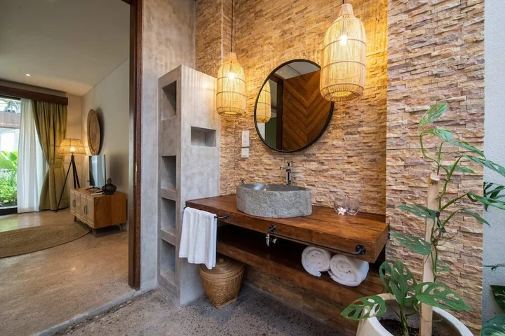 Керобокан: Stunning Architecture 5BR Bamboo With Tropical Pool Villa in Umalas