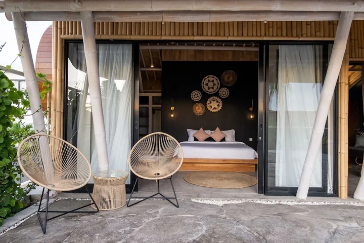 Керобокан: Stunning Architecture 5BR Bamboo With Tropical Pool Villa in Umalas