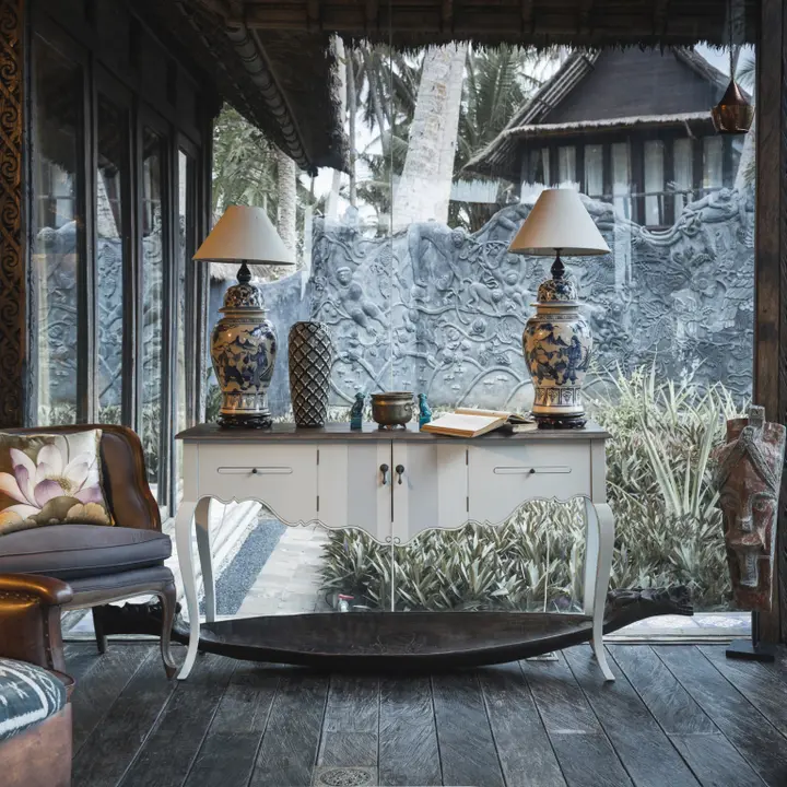 Табанан: Вилла Absolute Beachfront Villa Laut