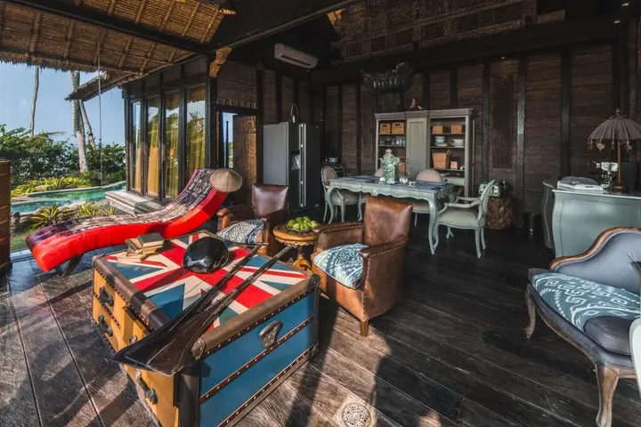 Табанан: Вилла Absolute Beachfront Villa Laut