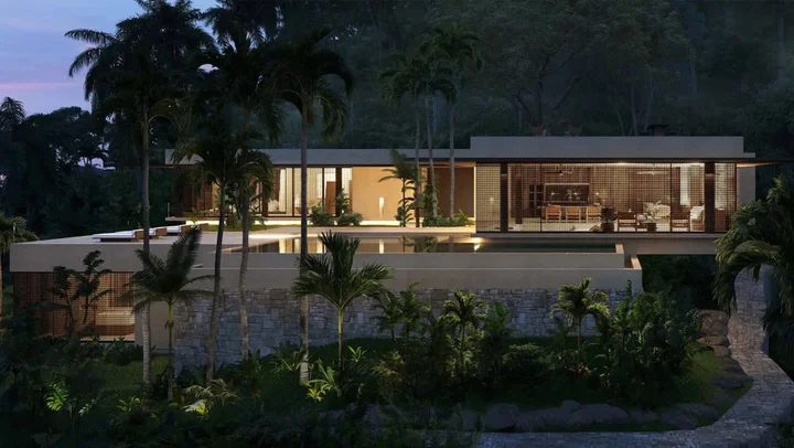 Прайя: Villa V at Tampah Hills
