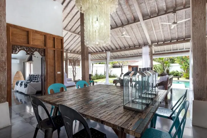 Кута: Villa Putih in Kuta with 4 bedrooms and 3 bathrooms