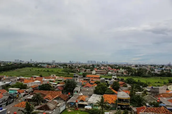 Тангеранг: Minimalist Studio Apartment at Poris 88 with City View