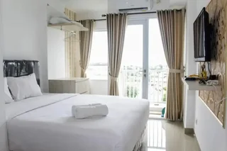 Тангеранг: Minimalist Studio Apartment at Poris 88 with City View
