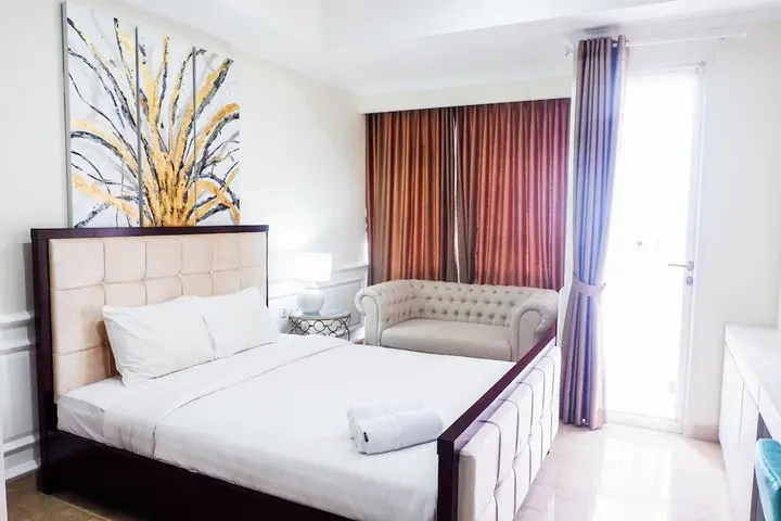 Джакарта: Classic Square Studio At Menteng Park Apartment