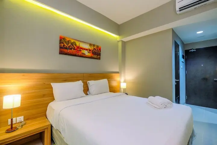 Чикаранг: Stylish and Cozy Studio Mustika Golf Apartment