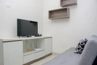 Депок: Homey And Cozy Living 1Br Apartment At Atlanta Residences