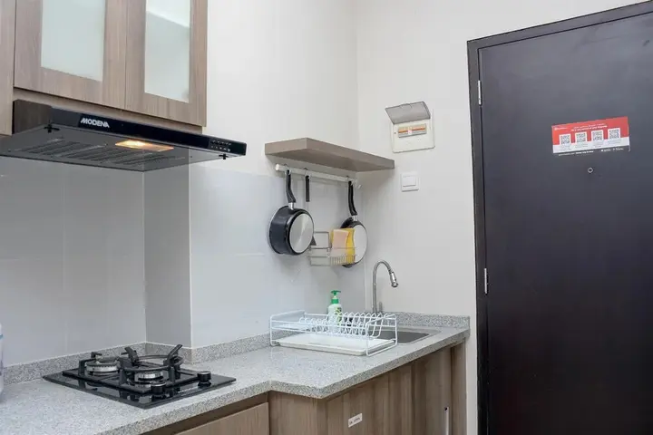 Депок: Homey And Cozy Living 1Br Apartment At Atlanta Residences