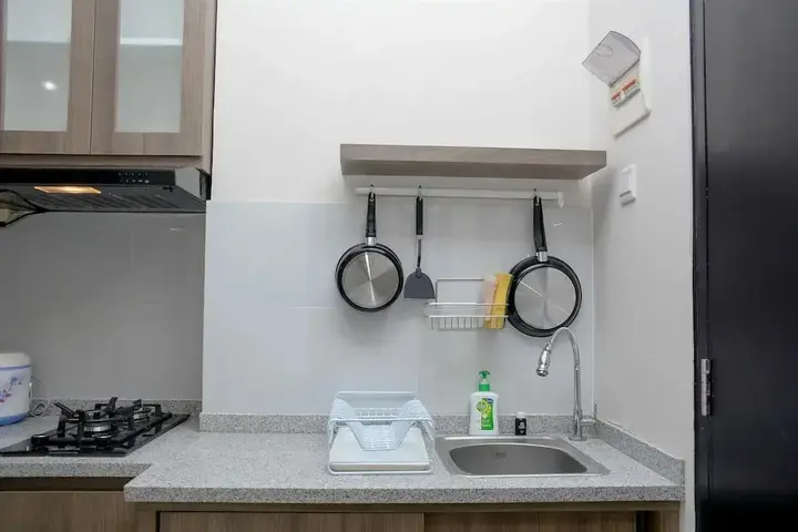 Депок: Homey And Cozy Living 1Br Apartment At Atlanta Residences