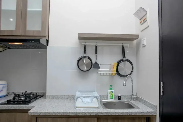 Депок: Homey And Cozy Living 1Br Apartment At Atlanta Residences