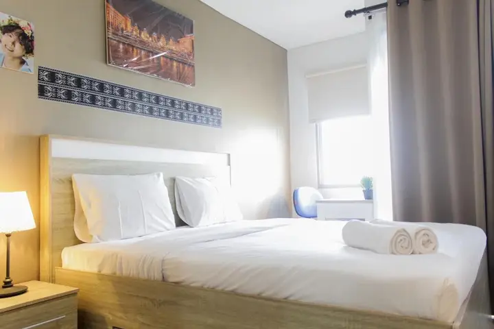 Bright Studio Apartment at Springwood Residence — фото 5