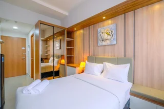 Депок: Cozy Living Studio At Evenciio Apartment Margonda Near Ui