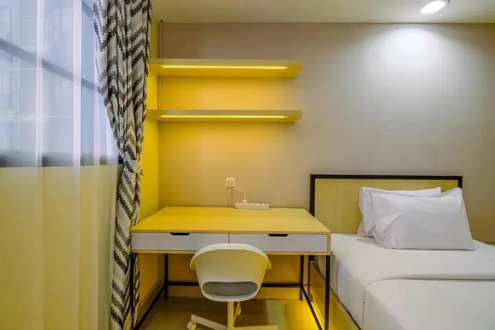 Comfy And Minimalist Studio At Evenciio Margonda Apartment — фото 5