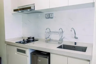 Legok: Studio With Cozy Design At Sky House Bsd Apartment