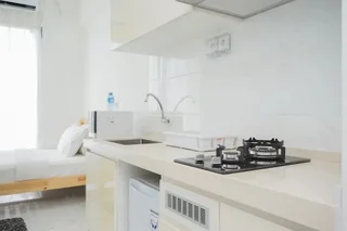 Legok: Studio Room With Comfortable Design At Sky House Bsd Apartment