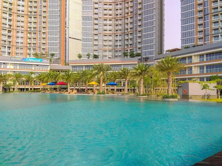 Джакарта: Fancy And Nice Studio Apartment At Gold Coast