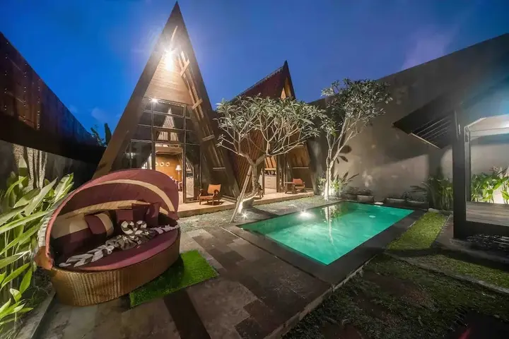 Унгасан: Rumah Kayu Tatiya Villa