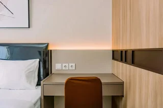 Legok: Well Design And Comfy Studio At Sky House Bsd Apartment