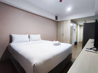 Семаранг: New Furnished Studio Room Apartment At Warhol (W/R) Residences