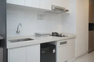 Legok: Fully Furnished With Tidy Design Studio At Sky House Bsd Apartment