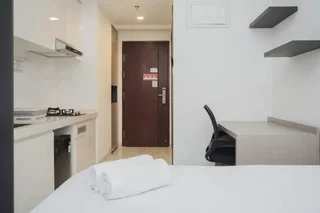 Legok: Fully Furnished With Tidy Design Studio At Sky House Bsd Apartment