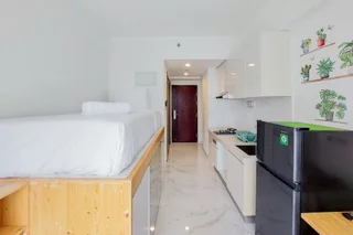 Legok: Studio Full Furnished With Comfy Design At Sky House Bsd Apartment