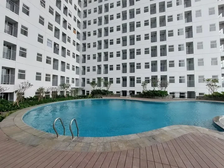 Legok: Comfy And Minimalist Studio At Serpong Garden Apartment