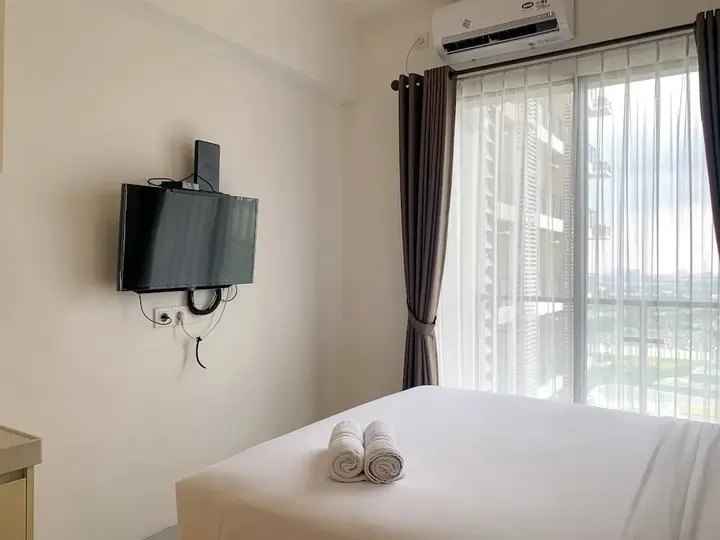 Legok: High Floor And Comfy Studio Sky House Bsd Apartment