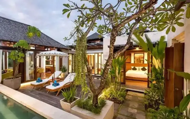 Чангу: Splendid Beachfront 2 Br Villa in Seminyak