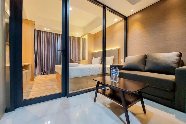 Fancy And Comfortable 1Br The Smith Alam Sutera Apartment — фото 4