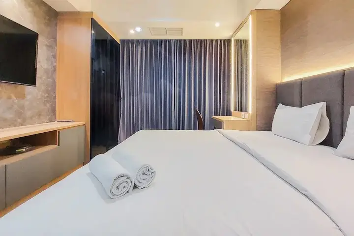 Fancy And Comfortable 1Br The Smith Alam Sutera Apartment — фото 5